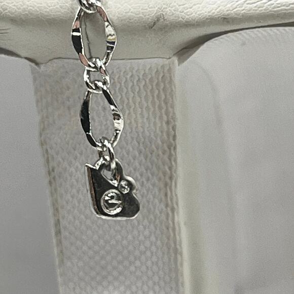 Authentic Swarovski Crystal Y
Necklace Silver Tone Drop Lariat Statement Jewelry - Picture 6 of 14